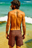 Board Short Heart Panties