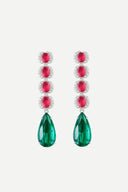 Aretes Bruna Rosa