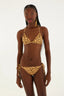 Bikini Animal Praia Brown