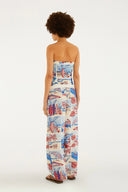 Pantalon Calca Diario Azul