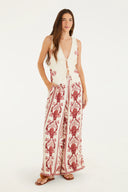 Pantalon Calca Nina Bege