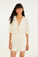 Short Atoalhado White