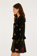 Cardigan Bordado Selva