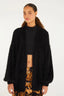 Chompa Cardigan Pelinho Black