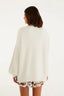 Chompa Cardigan Pelinho Off White