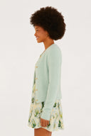 Cardigan Pelinho Azul Pepita