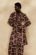 Casaca  Trench Misti Dark Brown