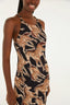 Vestido Cavalo De Onca Brown Black