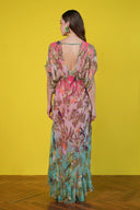 Vestido Chirping Birds Fuchsia