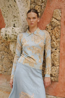 Chompa Cashmere Africa Light Blue