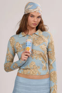 Chompa Cashmere Africa Light Blue
