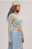 Chompa Cashmere Africa Light Blue