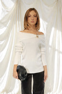 Chompa Delia Off White