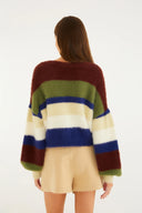 Chompa Tricot Listras Verde