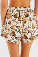 Short Cogu White Brown