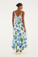 Vestido Concha Litoral Azul