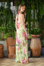Vestido Coral Bloom Green