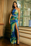 Vestido Corinne Blue Multi