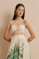 Top Crossed Brazil Off White