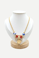Collar Crosses Blue