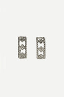 Aretes Crowny Silver