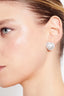 Aretes Crystal Pearl Heart