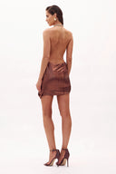 Vestido Cumin Marrom