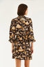 Vestido Curto Cogu Black Yellow