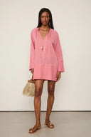 Vestido Curto De Voil Pink