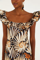 Vestido Curto Mar Preto