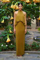 Vestido Millie Ochre
