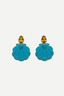 Aretes Eggshell Turquoise