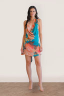 Vestido Ember Teal Blue