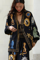 Blusa Bata Bibelo Preto