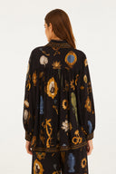 Blusa Bata Bibelo Preto