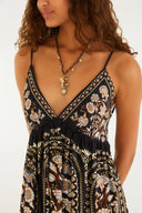 Vestido Longo Daniela Preto