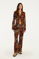 Pantalon Flare Lili Preto