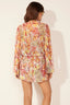 Vestido Vestido Floral Art Pink