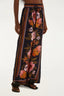 Pantalon Floral Cleo Black