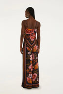 Pantalon Floral Cleo Black