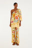Pantalon Floral Mari Yellow