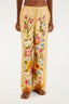 Pantalon Floral Mari Yellow