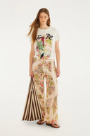 Pantalon Floral Raiana Peach