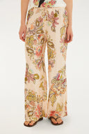 Pantalon Floral Raiana Peach