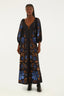 Vestido Floral Renata Navy