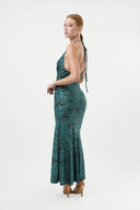 Vestido Gardenia Teal