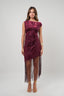 Vestido Geneva Burgundy