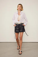 Short Geo Laser Black