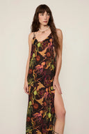 Vestido Georgette Preto