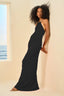 Vestido Gold Neck Preto